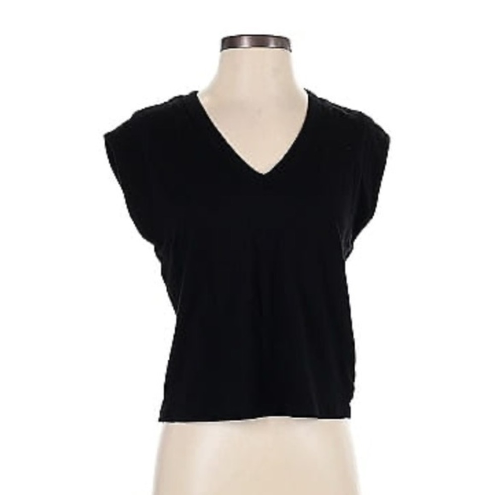banana republic t tee shirt womens top black size small casual dress